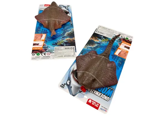 Baieti - Jucarie Pisica de Mare Realista – 21.5 cm, Animal Acvatic Interactiv, Figurina Subacvatica pentru Copii 3+, 