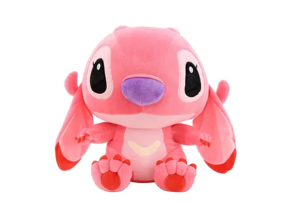 Jucarii de plus - Jucărie Plus Animaluț Adorabil Roz Gigant – 55×40 cm, Ideal pentru Îmbrățișări 