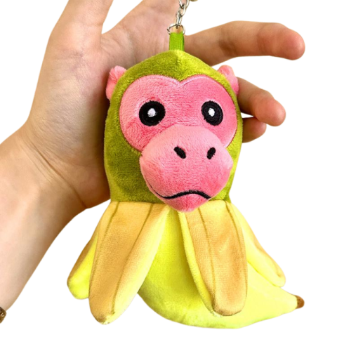 Jucarie plus breloc Italian Brainrot aproximativ 21cm – modele combinate haioase si colorate, personaje absurde pentru chei, ghiozdan sau decor,  [5]