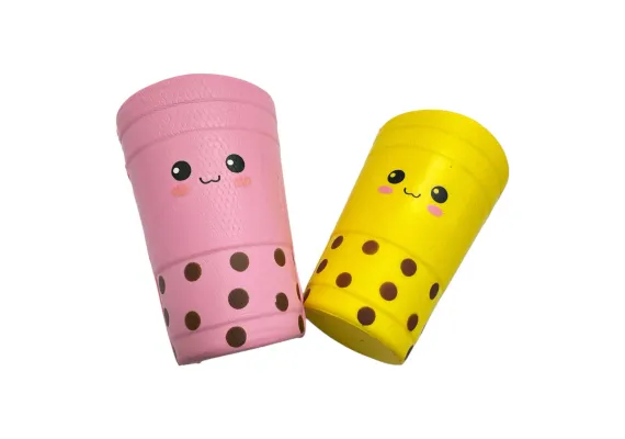 Jucarii Antistres Squishy - Jucarie Squishy Antistres – Paharele Adorabile, Moale si Colorata, pentru Relaxare si Distractie, 