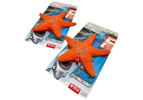 Baieti - Jucarie Stea de Mare Realista – 19 cm, Figurina Interactiva Subacvatica, Pentru Copii 3+ din Colectia Ocean, 