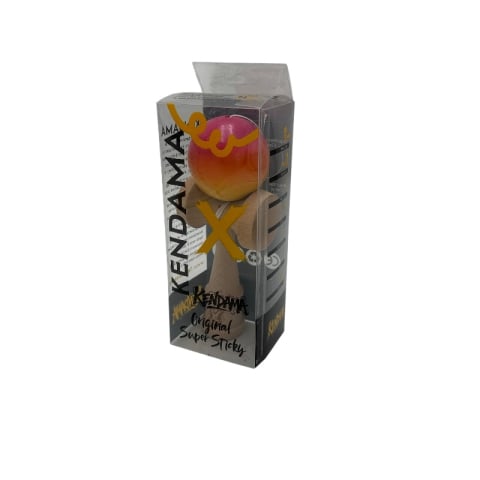 Kendama Original Super Sticky din lemn, ambalaj transparent, 18 cm [1]
