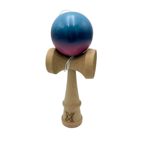 Kendama - Kendama Original Super Sticky din lemn, ambalaj transparent, 18 cm