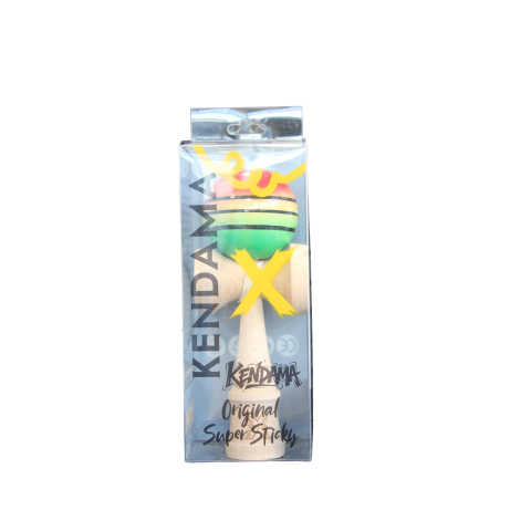 Kendama Original Super Sticky din lemn, ambalaj transparent, 18 cm [2]