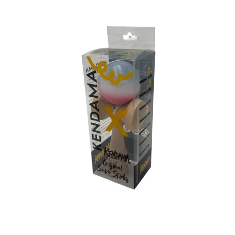 Kendama Original Super Sticky din lemn, ambalaj transparent, 18 cm [2]