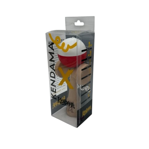 Kendama Original Super Sticky din lemn, ambalaj transparent, 18 cm [3]