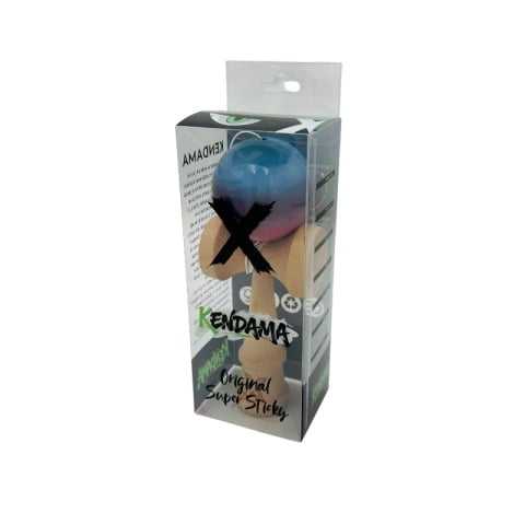 Kendama Original Super Sticky din lemn, ambalaj transparent, 18 cm [3]
