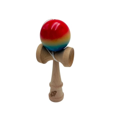 Kendama - Kendama Original Super Sticky din lemn, ambalaj transparent, 18 cm