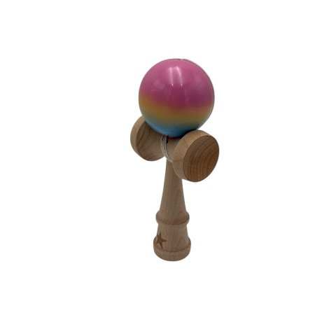 Kendama Original Super Sticky din lemn, ambalaj transparent, 18 cm [1]
