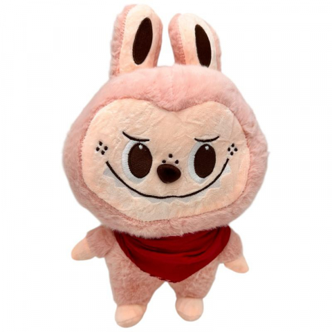 Labubu de plus mare cu urechi lungi si expresie amuzanta – jucarie moale pentru copii, 36 cm, BaoBao [1]