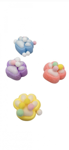 Labuta Squishy Multicolora Antistres Pufoasa Pinch Family – Jucarie Moale, Flexibila si Amuzanta pentru Relaxare, Copii si Adulti, in Culori Diverse,  [1]