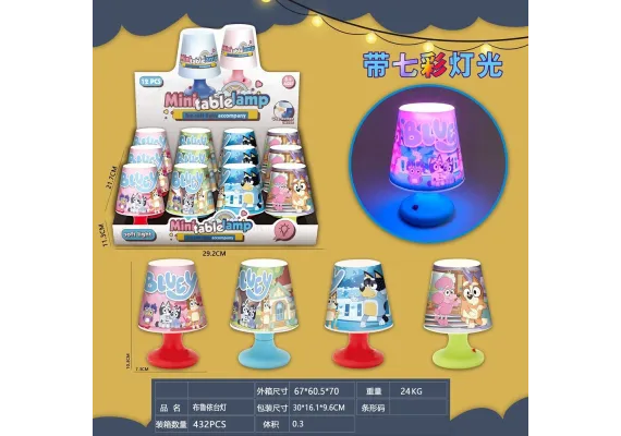 Jucarii, Copii & Bebe - Lampa de veghe pentru Copii, animatie Catelusi Nazdravani, 10.3×7.3cm, baterii incluse,  