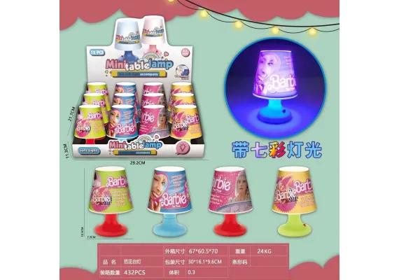 Jucarii, Copii & Bebe - Lampa de veghe pentru Copii, animatie Papusi diverse, 10.3×7.3cm, baterii incluse,  