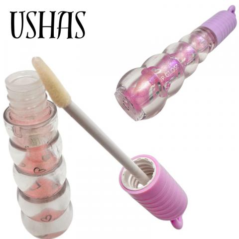 RUJ - Lip Gloss Ushas Glossy Tint 02 culoare intensa si luciu natural pentru buze - BaoBao