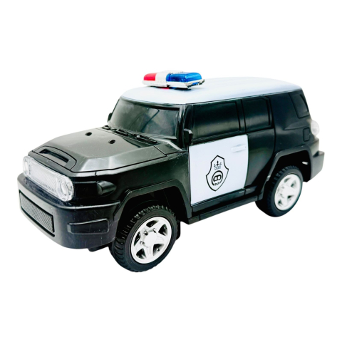 Masina de politie cu sunete si lumini, 23×12×10cm, +3ani,   [2]