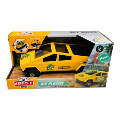 Masina sistem Do It Your selfcu surubelnita, decor Dino, 27×13×12cm, +3ani  [2]