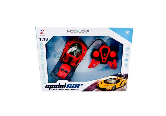 Jucarii, Copii & Bebe - Masinuta cu radiocomanda Model Car, acumulator inclus, 40×29×7cm, diverse culori, +3ani,  