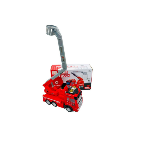 Masinute si vehicule - Masinuta de pompieri cu sunete si lumini, Fire Truck, 26×15.5×9cm, +3ani,  