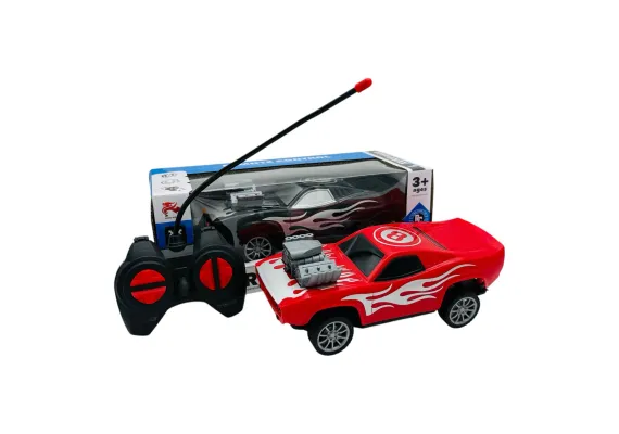Jucarii, Copii & Bebe - Masinuta RC Luxury Muscle Car cu Telecomanda, Design Clasic, 2 Culori Disponibile, 22.5×10×8.5cm 