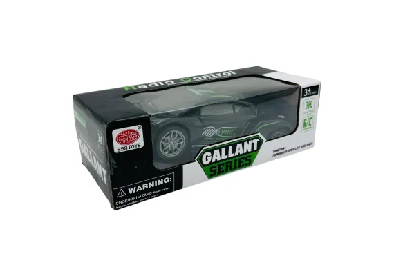 Jucarii, Copii & Bebe - Masinuta RC Sport Gallant Series cu Telecomanda, Scara 1:18, 27 MHz, Design Aerodinamic 