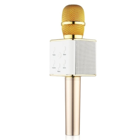 Microfon cu boxa, functii multiple, incercare USB, diverse culori, 25×7.5×7.5cm  [1]