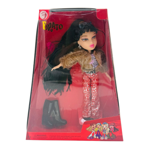 Papusa Fashion Diva Denim Edition cu Accesorii, Par Lung si Tinuta Moderna  [5]