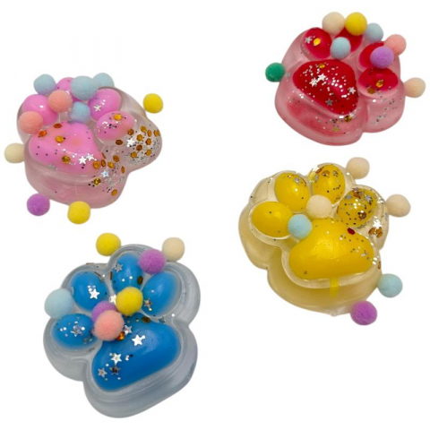 Pinch Family jucarie squishy antistres multicolora 5x6 cm 100g material TPR moale, BaoBao [1]