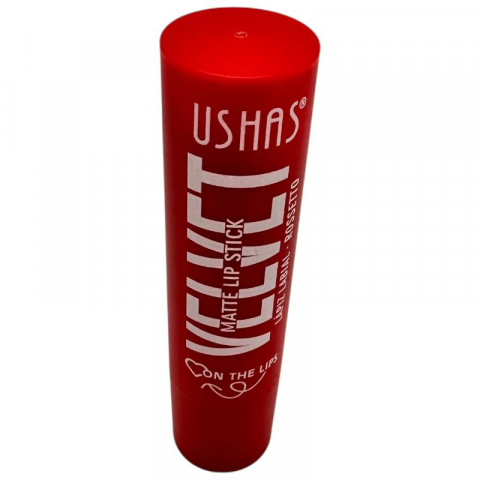 Ruj USHAS Velvet Matte Lipstick 04 – Culoare intensa si finish mat catifelat, BaoBao [1]