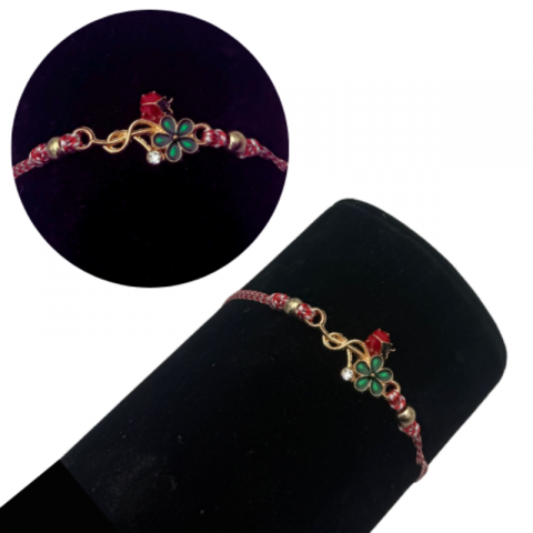 Set  12 Bratari Martisor Trifoiasi cu gargarita, cu margele, snur reglabil [1]