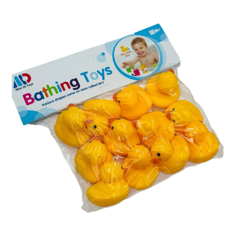 Set 12 Rățuște Chităitoare pentru Bebeluși – Drăgălașe, Amuzante și Plutitoare  [1]