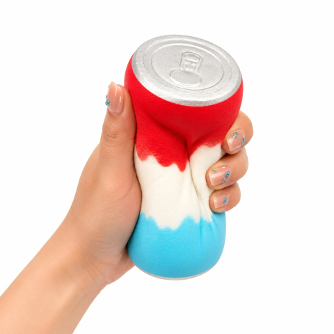 Set 12 Squishy Soda Can Antistres Slow Rising 15cm, super soft, culoare aleatorie [2]