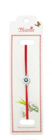 Martisor Bratara - Bratara Martisor, Talisman Norocos, snur rosu elastic, model 2025