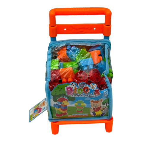 Set de constructie pentru copii, in Troller, 28×15×11cm, +3ani,   [3]