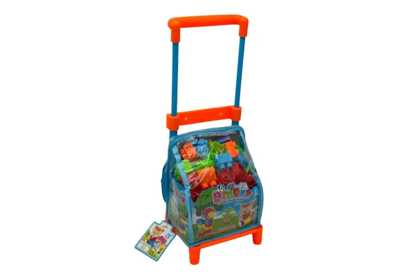 Jucarii, Copii & Bebe - Set de constructie pentru copii, in Troller, 28×15×11cm, +3ani,  