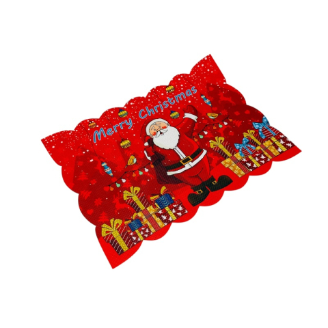 Naproane Craciun Merry Christmas cu Mos Craciun 1buc –  model festiv, 45x30 cm [3]