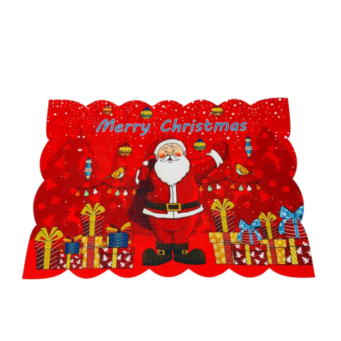 Naproane Craciun Merry Christmas cu Mos Craciun 1buc –  model festiv, 45x30 cm [2]