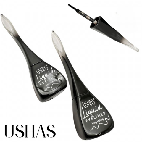 Tus de ochi lichid Ushas Long Lasting cu pensula fina 6.5g – rezistenta si precizie – BaoBao [1]