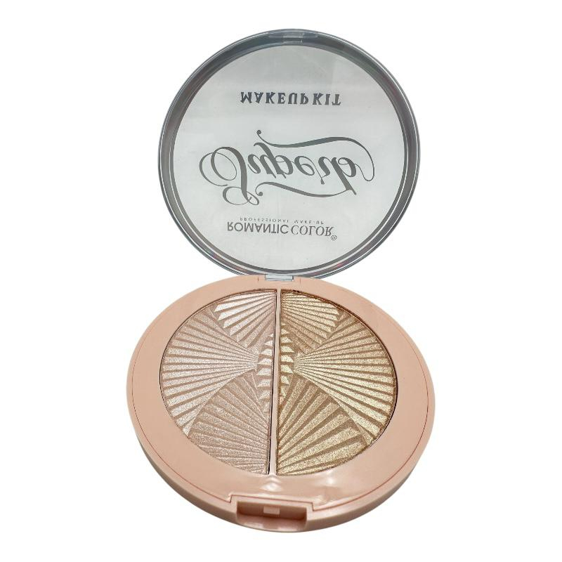Iluminator Romantic Color B2, 10g - Doua nuante sidefate pentru glow natural si efect luminos, BaoBao