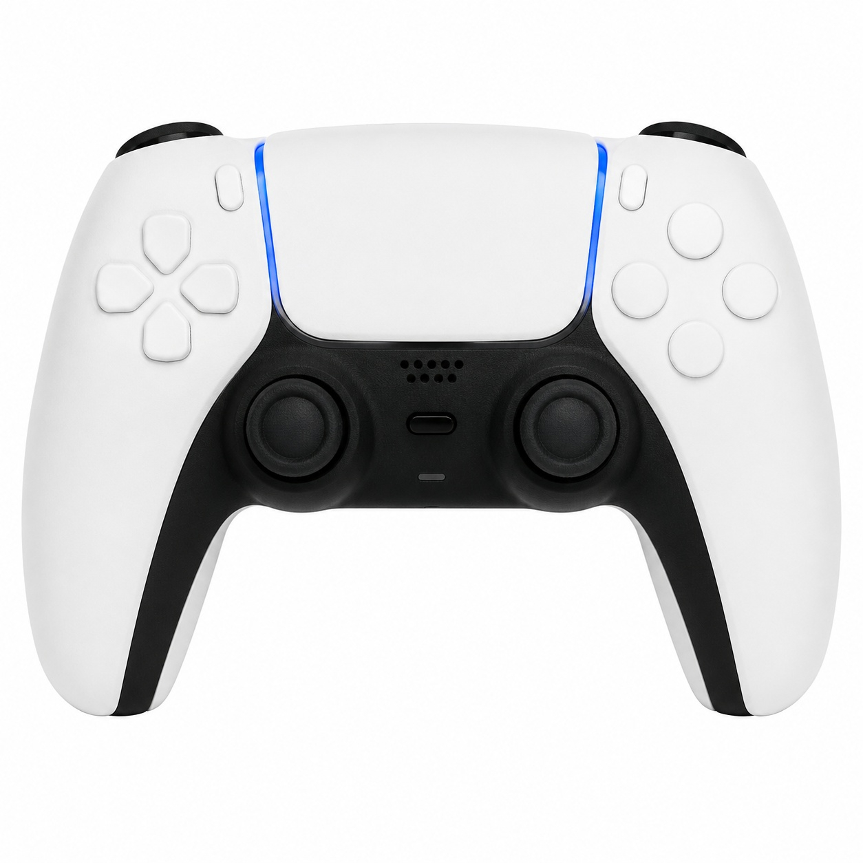 Set 12 Squishy Controller Alb Antistres, 15 cm - Jucării Soft Slow Rising pentru Copii și Gameri