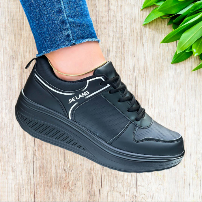 Pantofi sport Zena Alb/Negru [4]