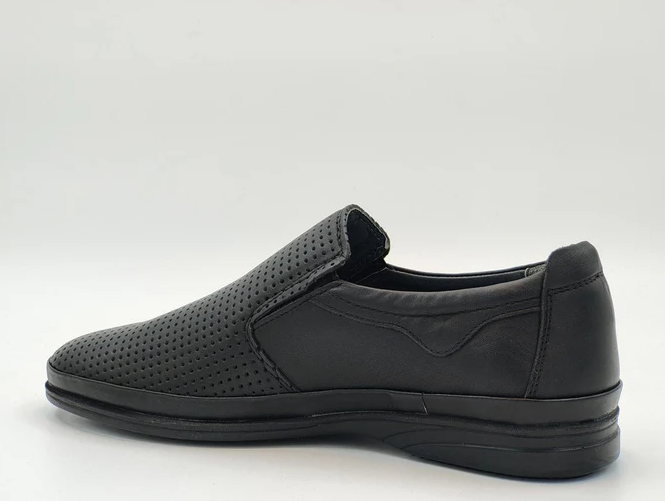 Pantofi piele naturala perforatii KLK [3]