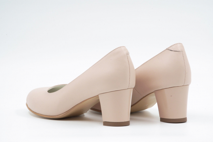 Pantofi din piele  cu toc A32 [2]