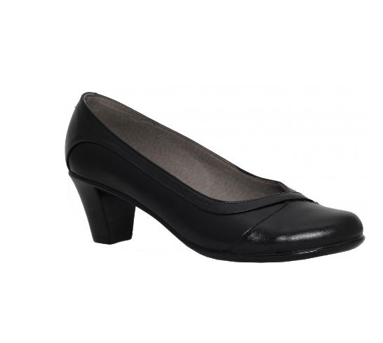 Pantofi din piele  cu toc Ninna 112 [3]