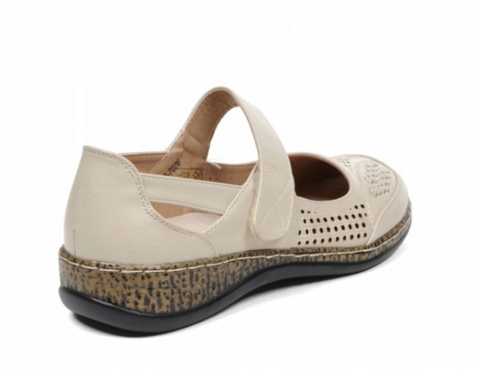 Pantofi Bareta bej [3]