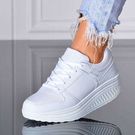 Sport - Pantofi sport Zena Alb/Negru
