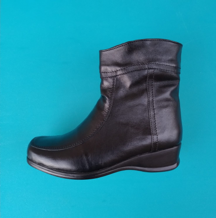 Botine si Ghete Dama - Botine  piele cu talpa ortopedica