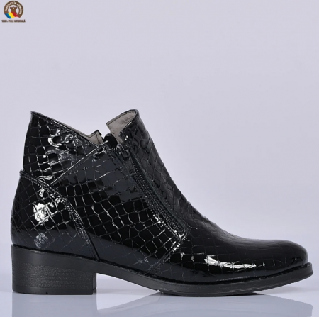 Botine  piele croco Ina [1]
