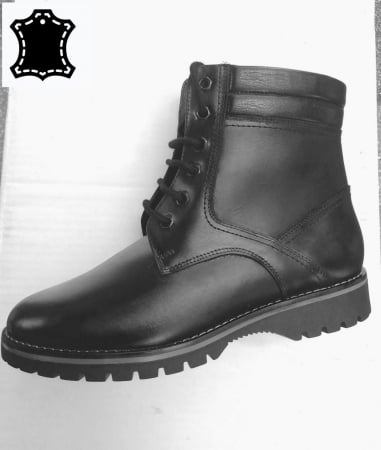 Barbati - Ghete piele Aby negru