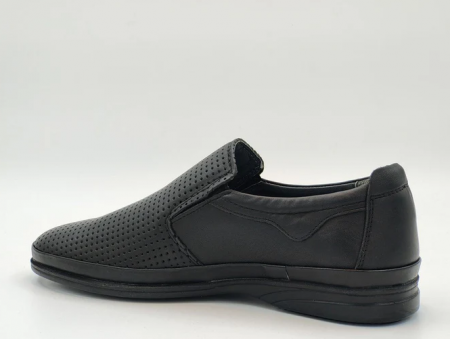 Pantofi piele naturala perforatii KLK [2]