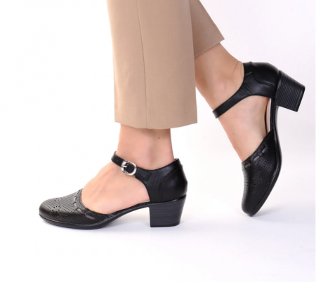 Pantofi Eleganti - Pantofi cu bareta Lumia negru